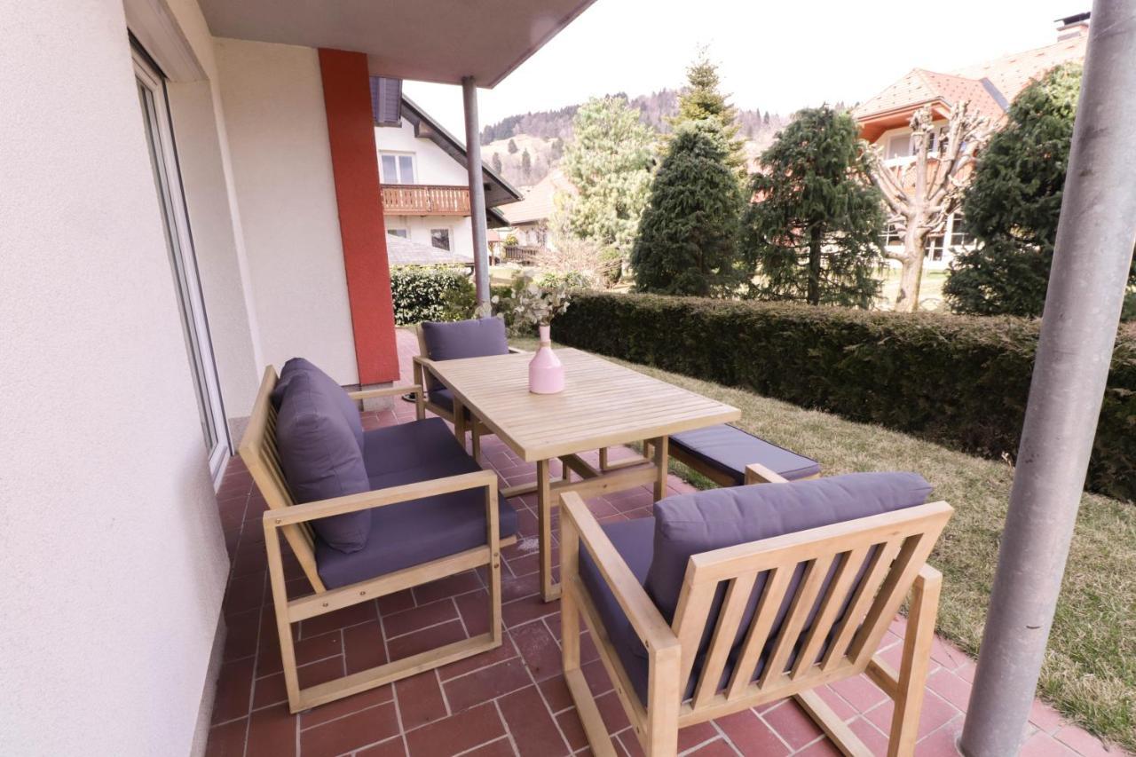 Ferienwohnung House Eden With Mountain Views Bled Exterior foto